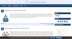 Desktop Screenshot of linuxgnublog.org